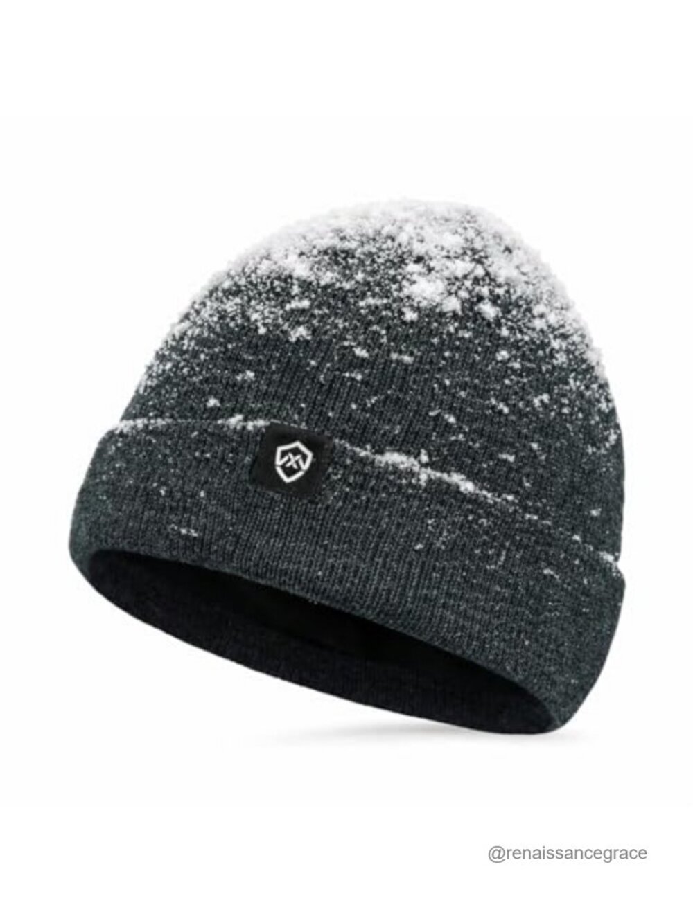 Waterproof Fleece-Lined Beanie Thermal Winter Skull Cap